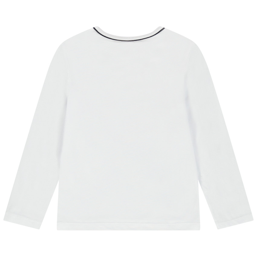 Camiseta de manga larga de punto con estampado de coche  Additional Camiseta de manga larga de punto con estampado de coche