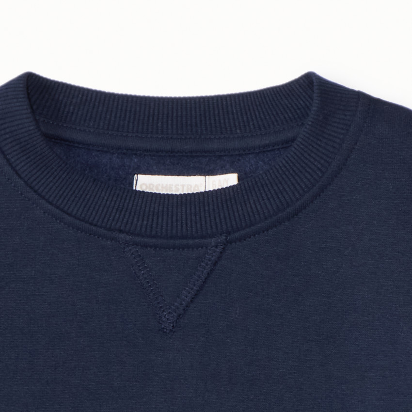 Sudadera de felpa lisa para niño 