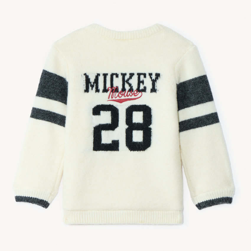 Pull en jacquard Mickey Disney pour bébé garçon 