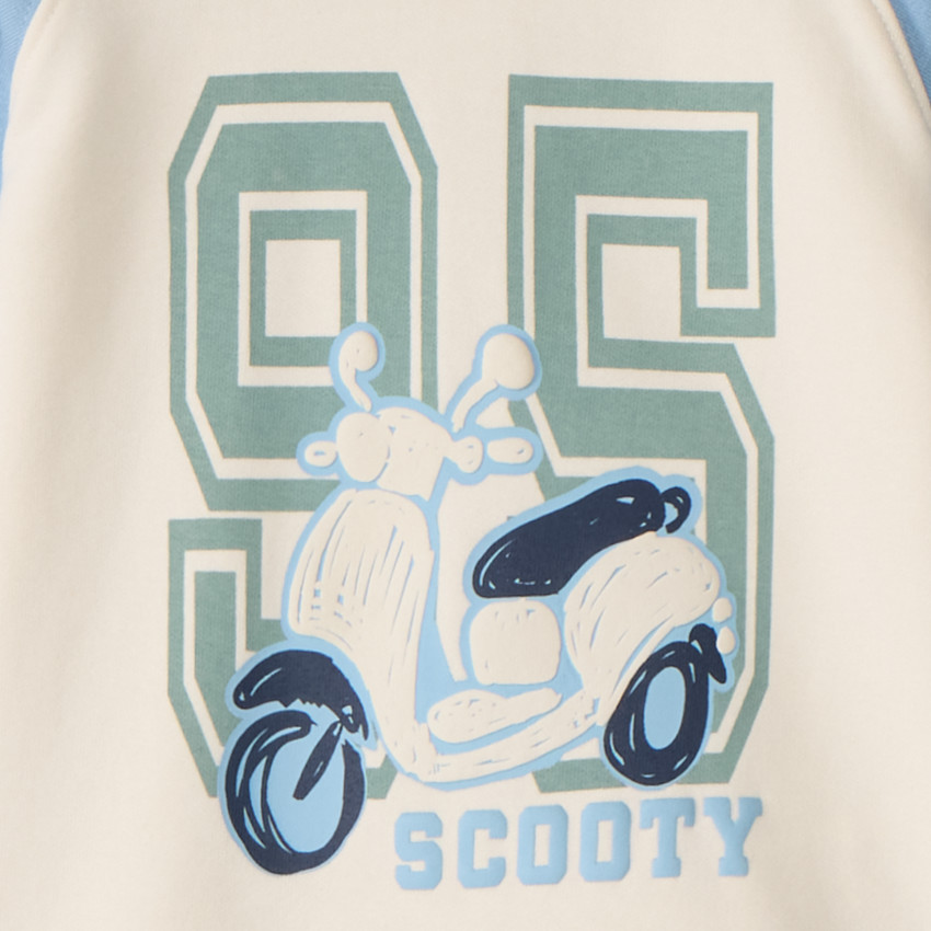 Conjunto sudadera y pantalón jogging estilo cargo para bebé niño 