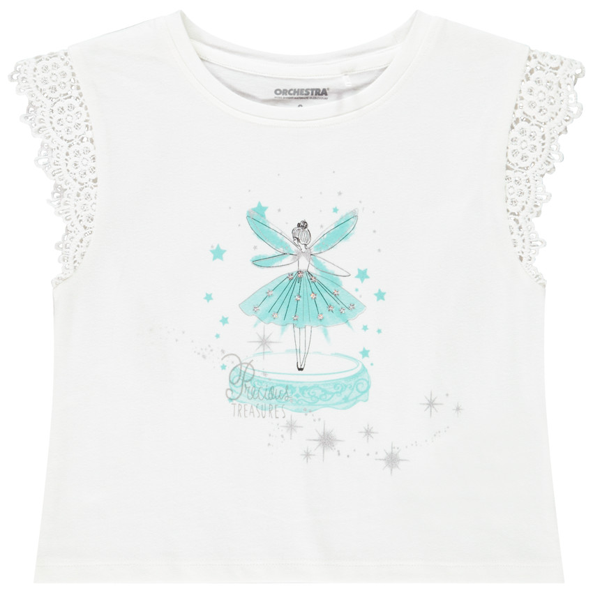 Camiseta manga corta print hada  Additional Camiseta manga corta print hada