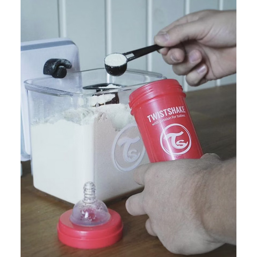 Recipiente para leche en polvo 1700 ml blanco 