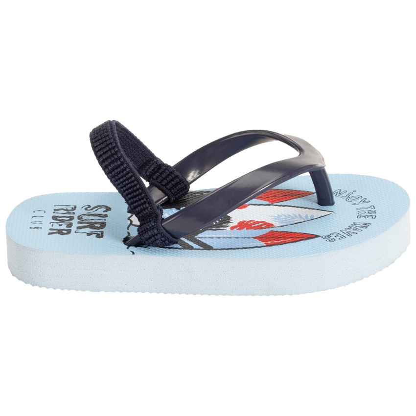 Chanclas print surf para niño con tira según la edad 