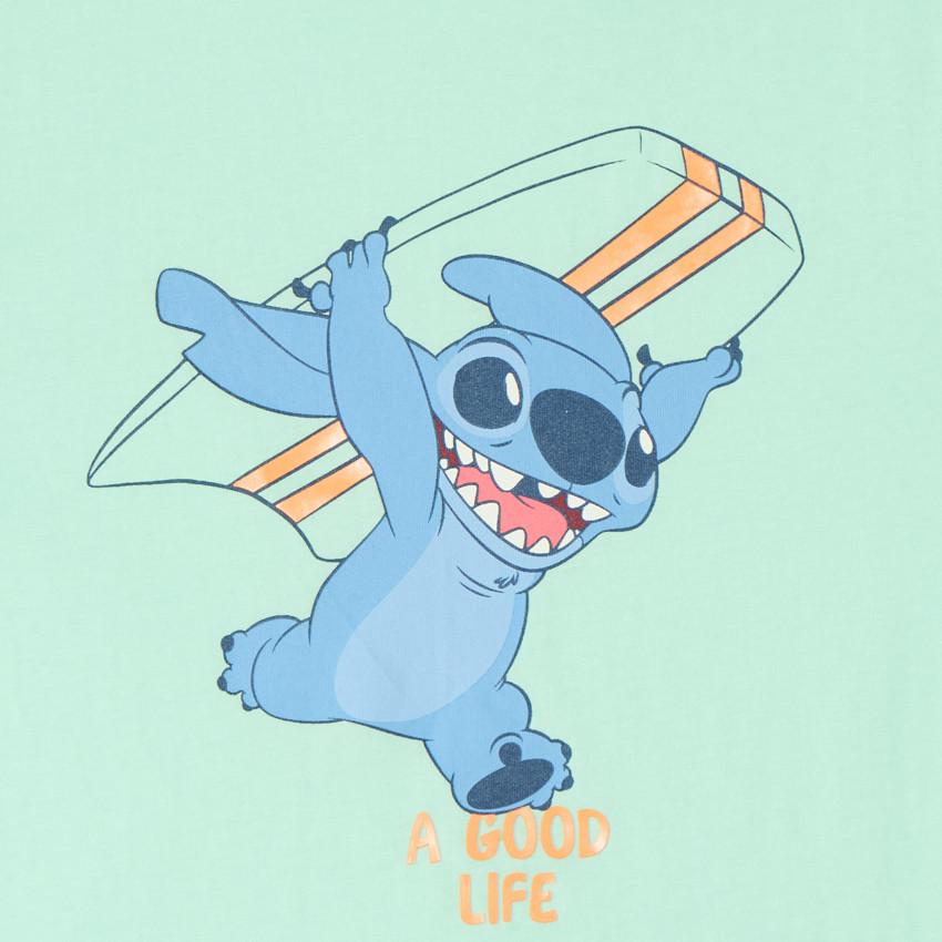 Camiseta sin mangas estampada de Stitch de Disney para niño 