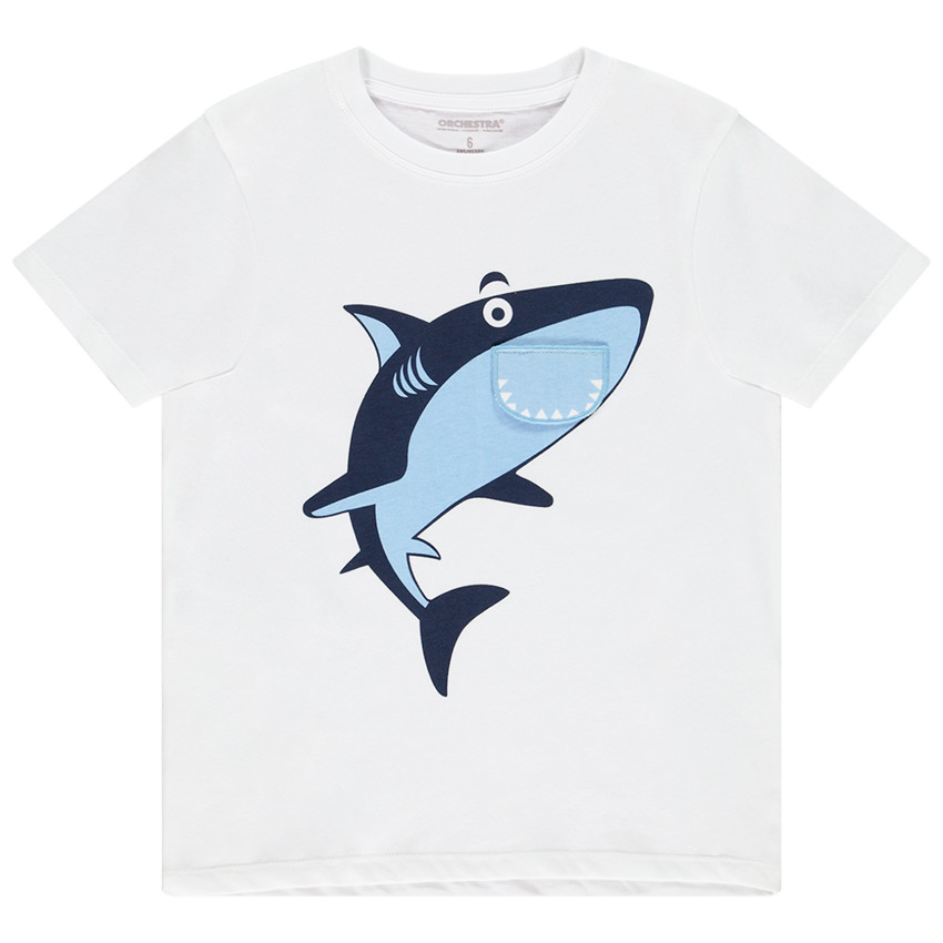 Camiseta manga corta tiburón 