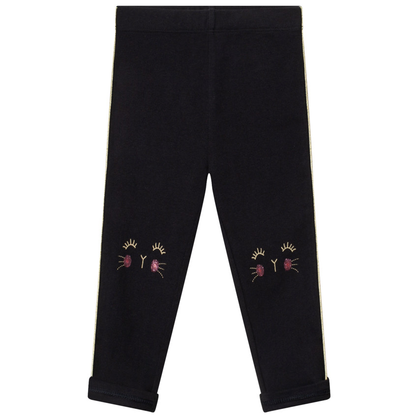 Legging uni print lapins 