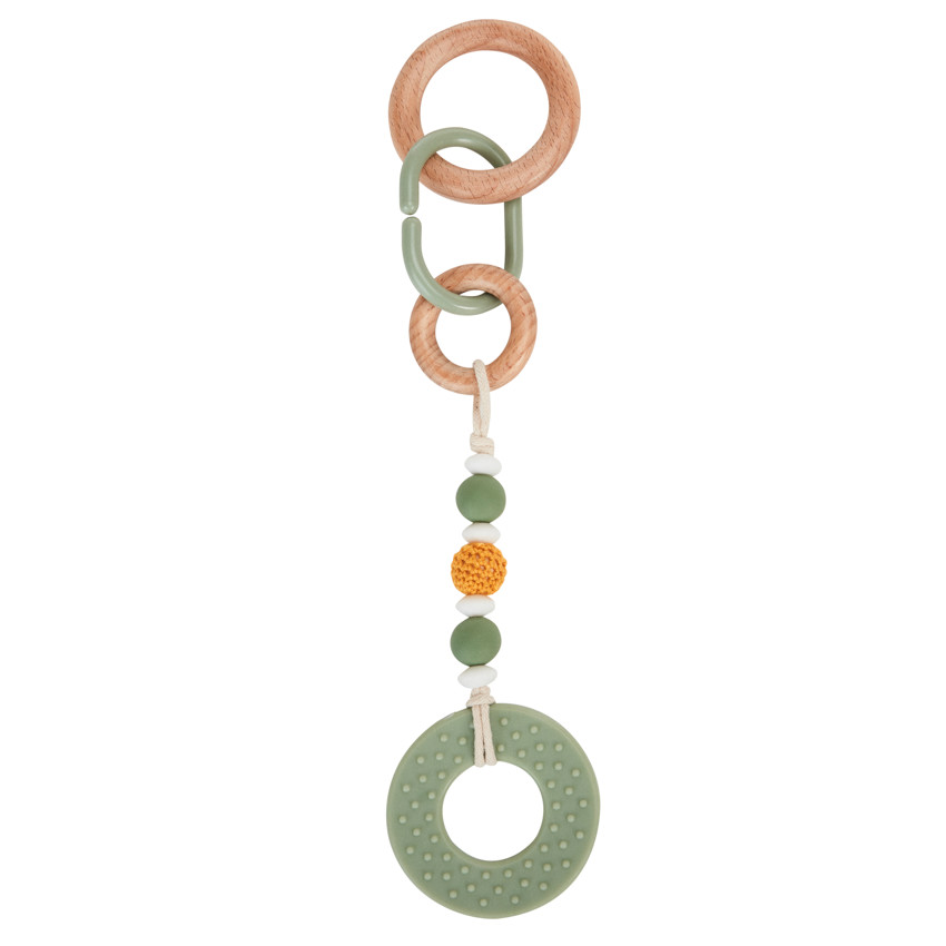 Set de 4 juguetes para arco actividades Promenade Bucolique verde 