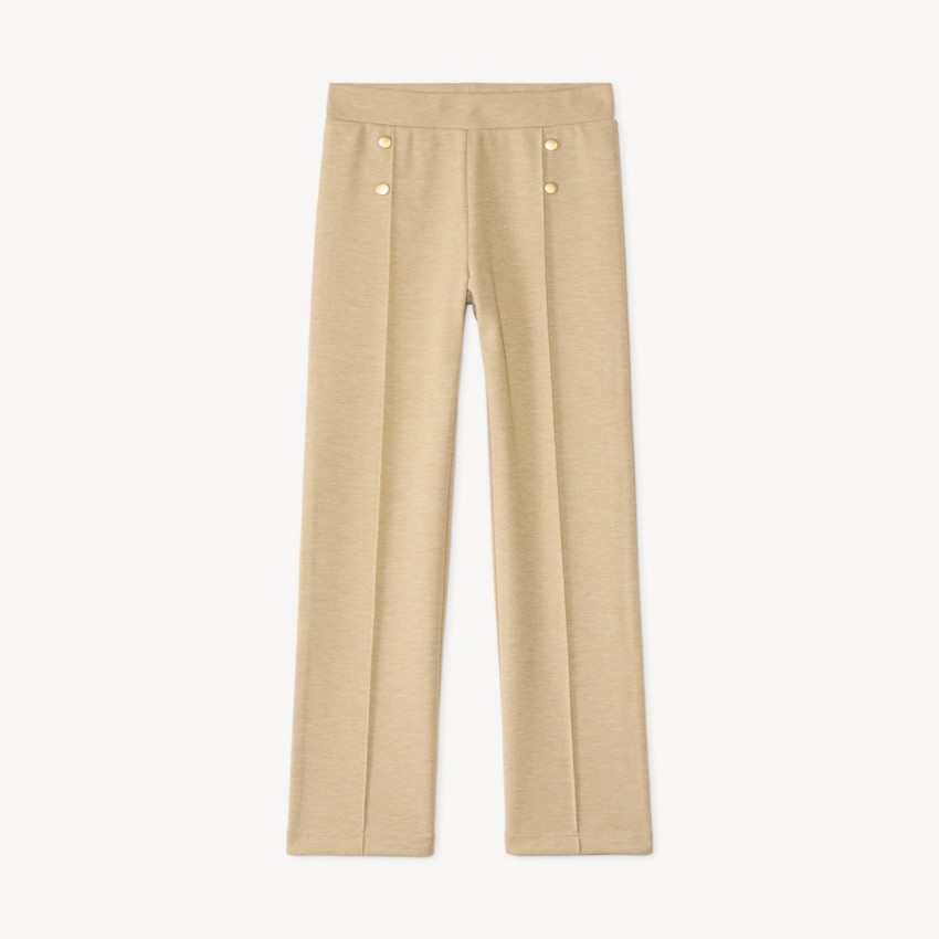Leggings niña Milano con lurex dorado 