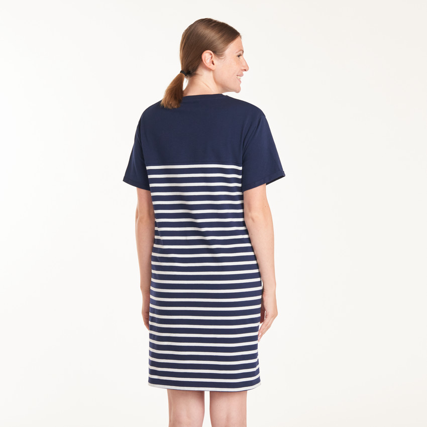 Camisón de lactancia y pelele estilo marinero 