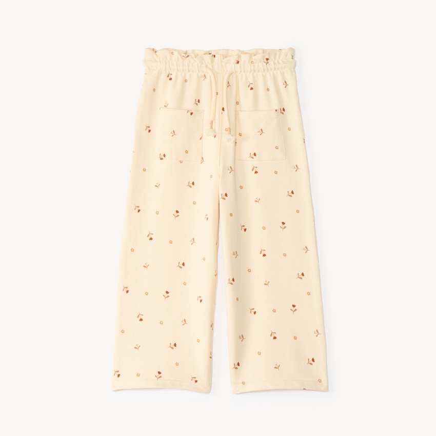 Pantalón de chándal amplio niña con estampado original 