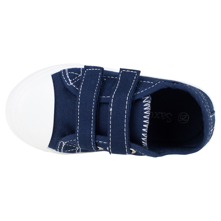 Zapatillas de deporte de caña baja con velcro de tela 