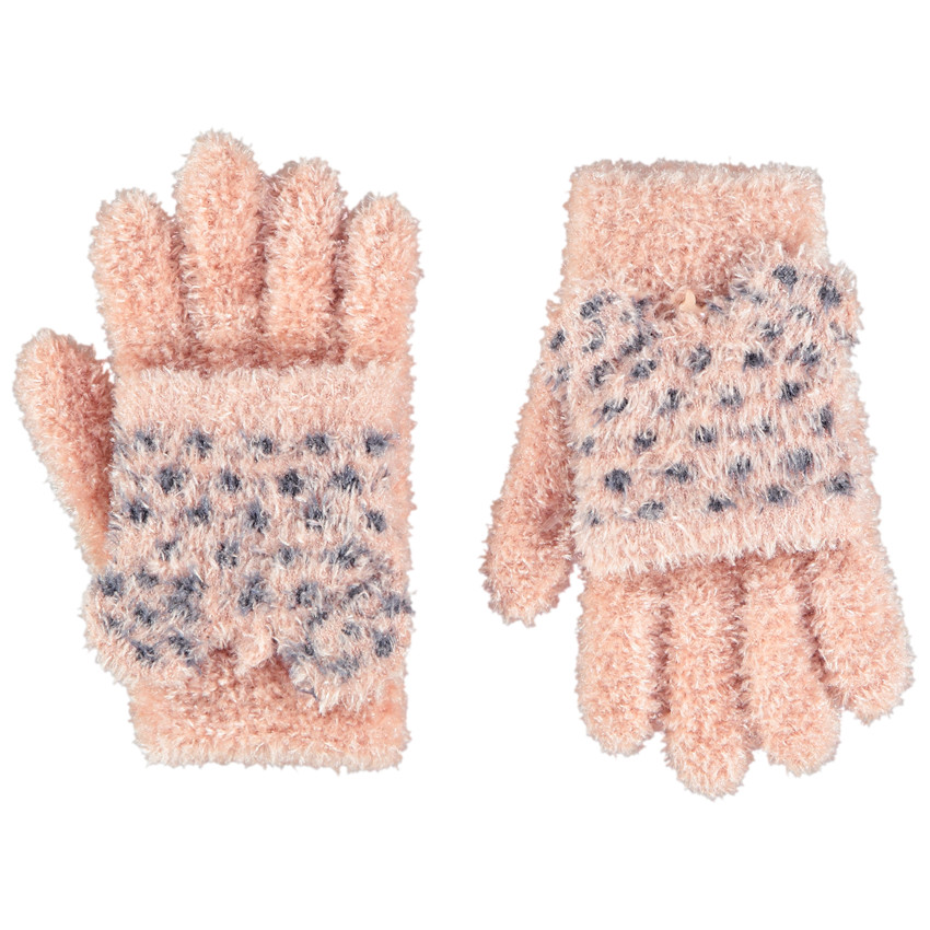 Guantes de punto efecto pelo Minnie Disney niña 