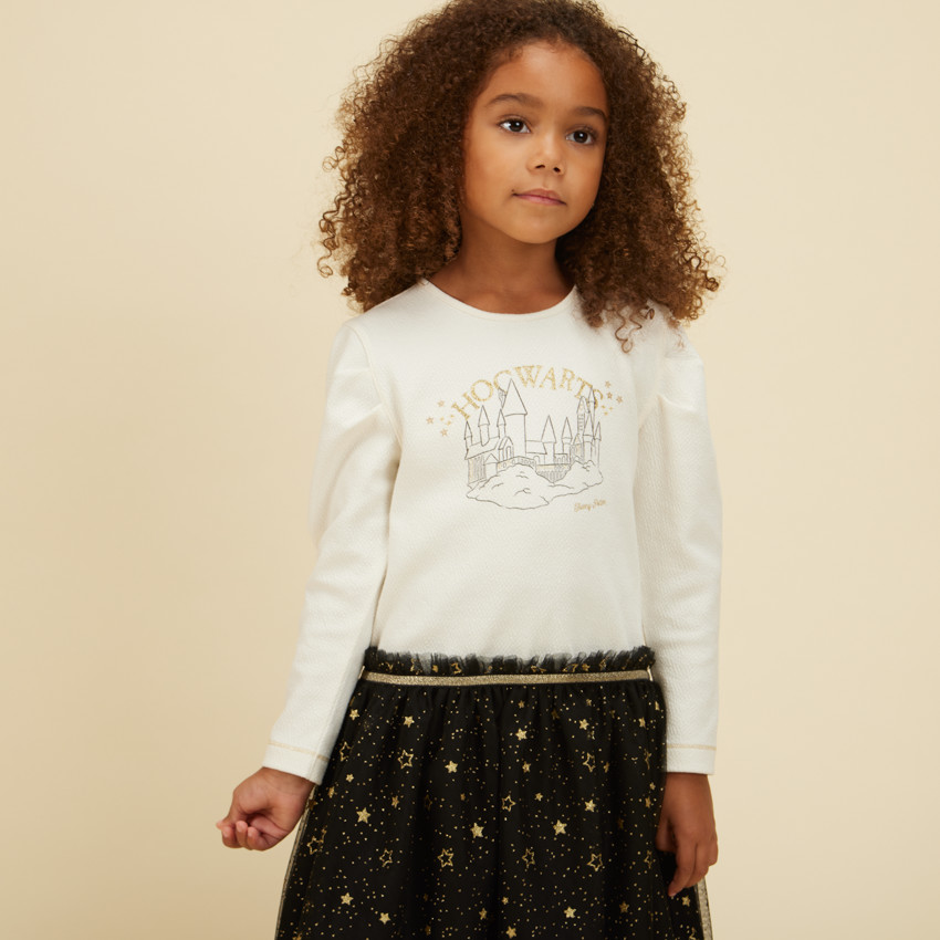 Vestido de fiesta efecto 2 en 1 Harry Potter Warner para niña 