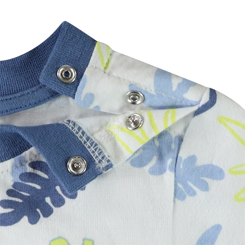 Conjunto de 2 piezas con camiseta estampada arty + short para bebé niño 