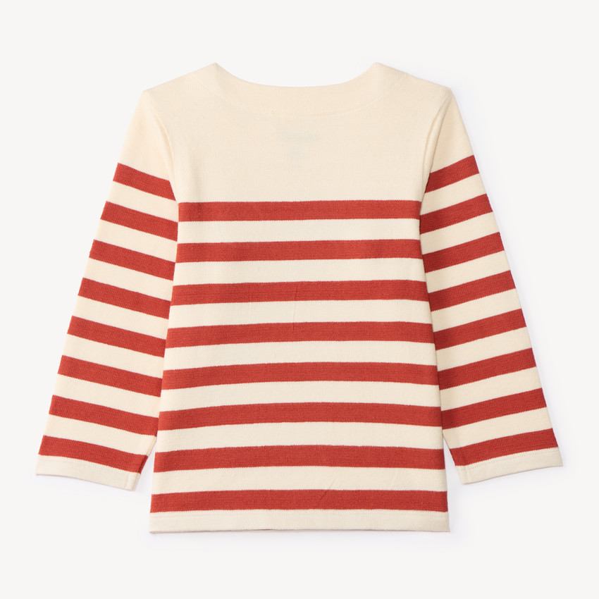 Camiseta de rayas para bebé niño de manga larga 