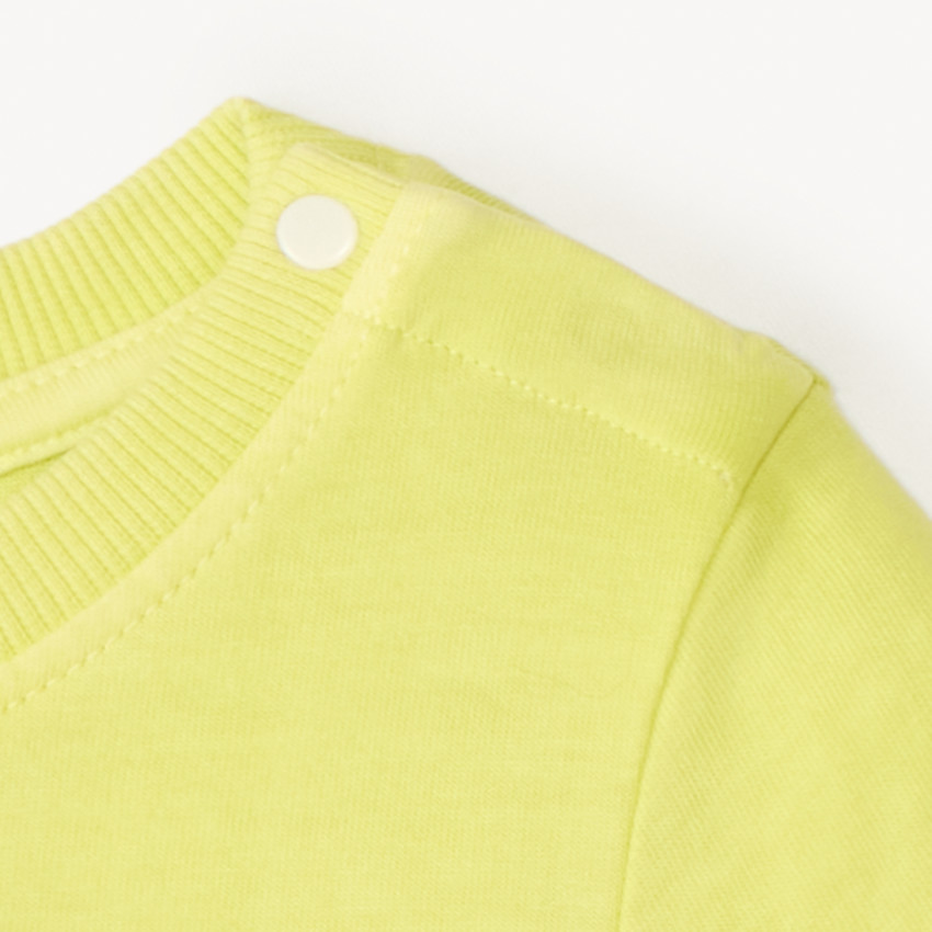 Camiseta de manga corta con estampado de Mickey Disney para bebé niño. 