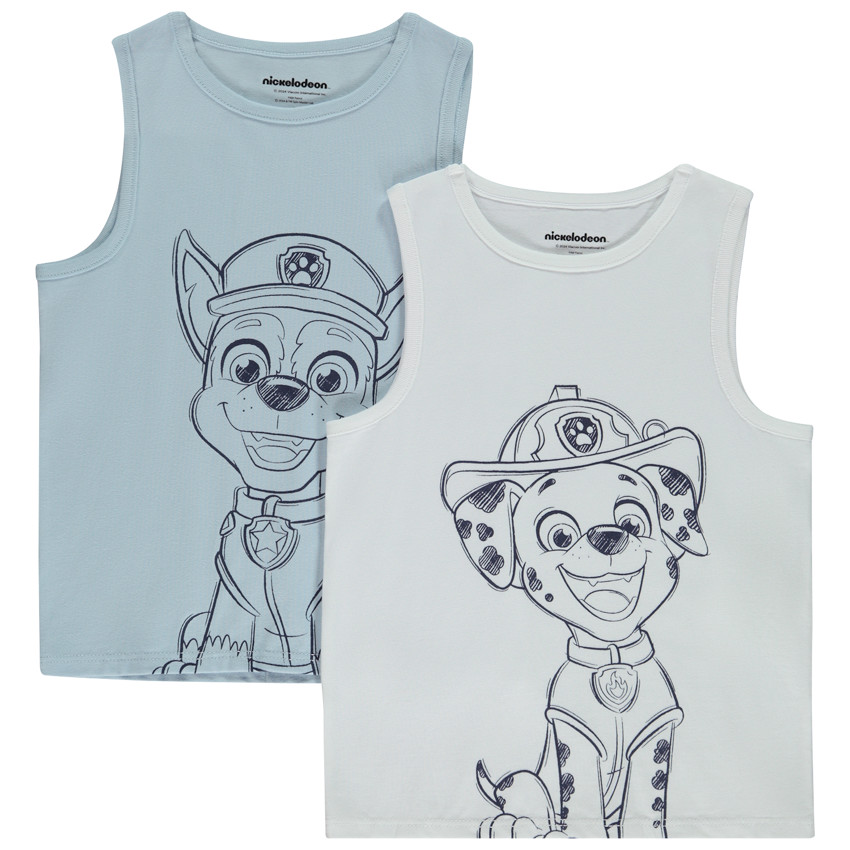 Lote de 2 camisetas interiores Pat