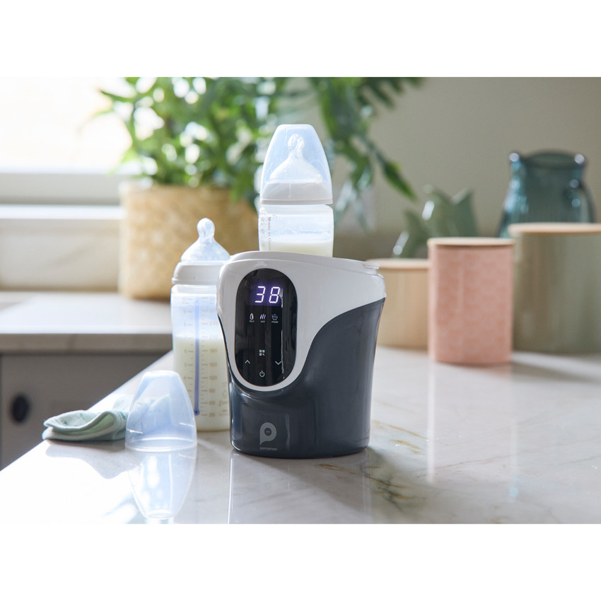 Calienta biberones 3 en 1 para casa con pantalla táctil 