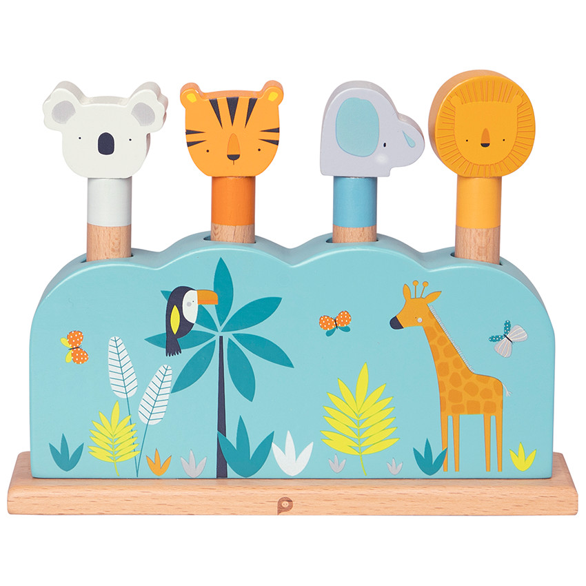 Puzzle de 6 piezas - Crazy jungle  Additional Puzzle de 6 piezas - Crazy jungle