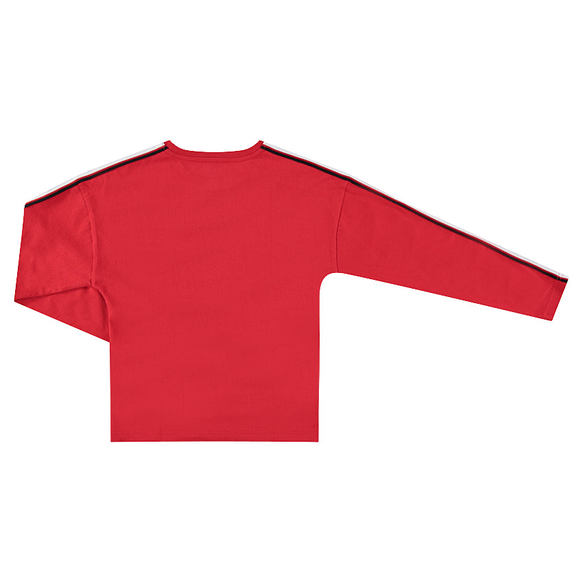 Júnior - Camiseta de manga larga de punto con mensaje estampado y lentejuelas mágicas  Additional Júnior - Camiseta de manga larga de punto con mensaje estampado y lentejuelas mágicas