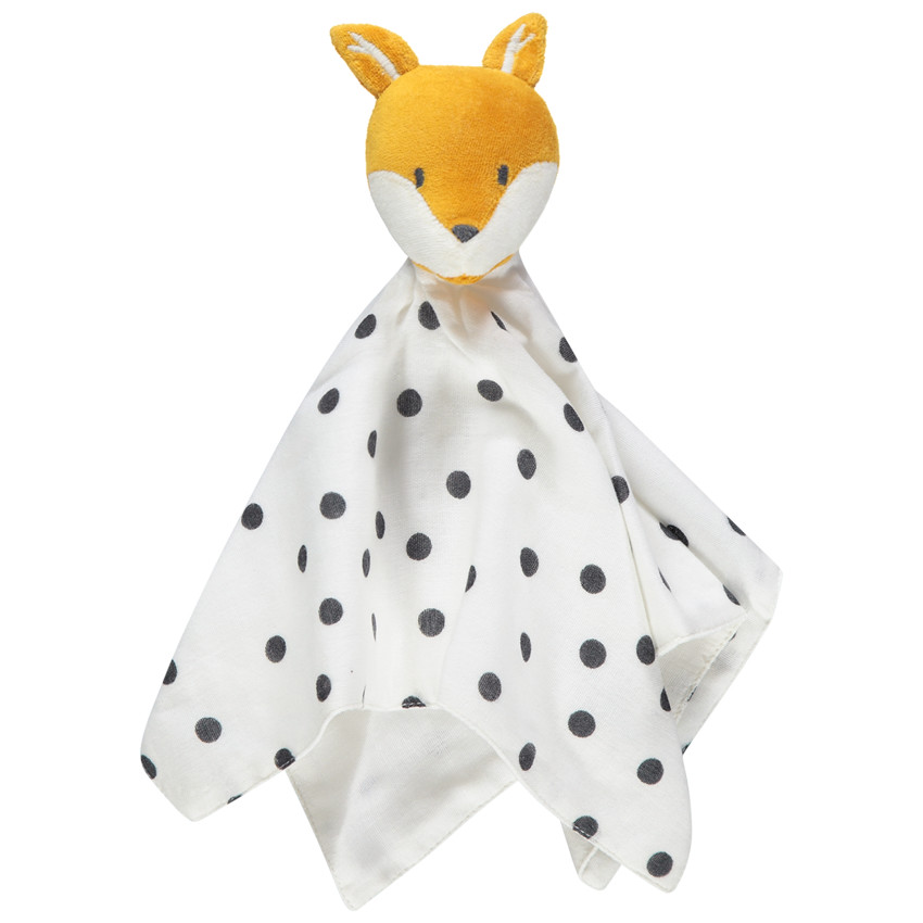 Doudou zorrito a lunares 