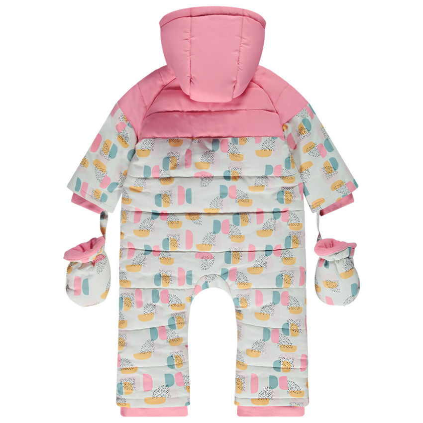 Buzo de esquí estampado arty y forrado para niña bebé  Additional Buzo de esquí estampado arty y forrado para niña bebé