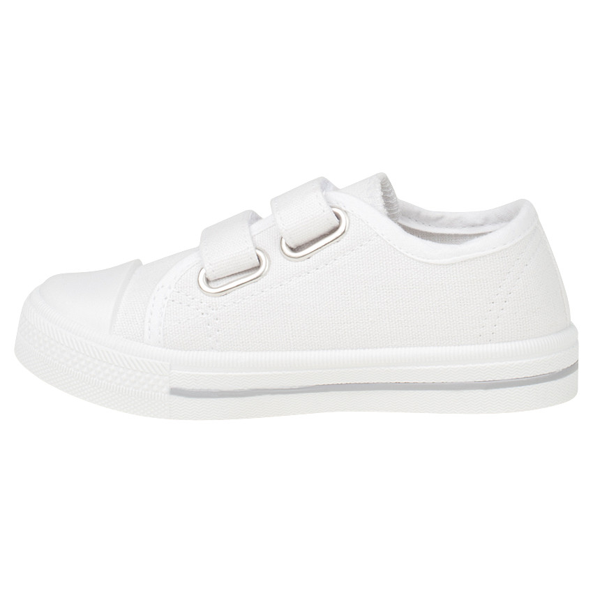 Zapatillas bajas de tela con velcro del 24 al 27 