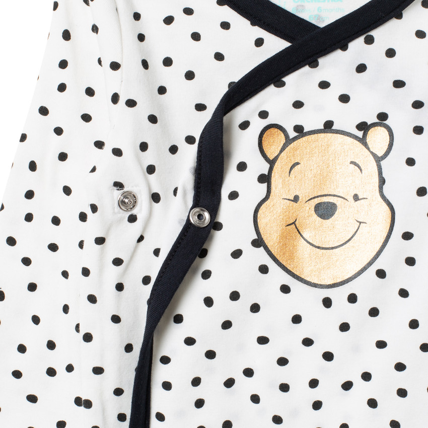 Pack de 3 bodies manga larga Winnie the Pooh Disney  Additional Pack de 3 bodies manga larga Winnie the Pooh Disney