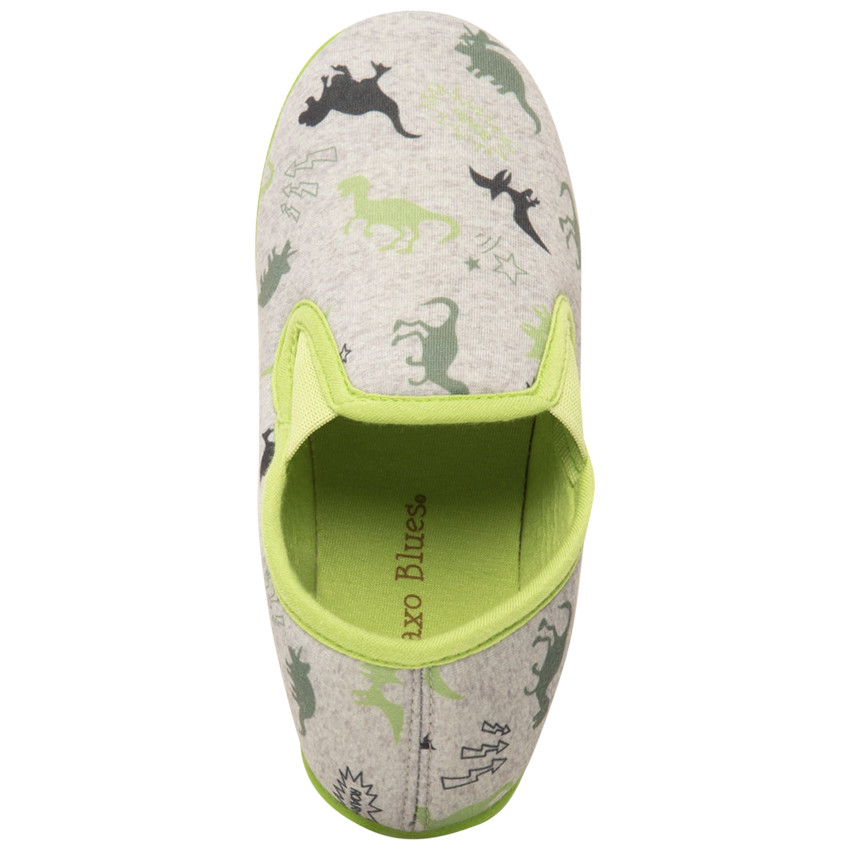 Chaussons bajos estampado dinosaurios para niño 