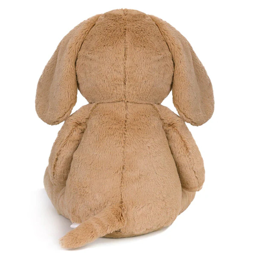 Peluche gran tamaño Duke el perro 52cm - Marrón/ Blanco 