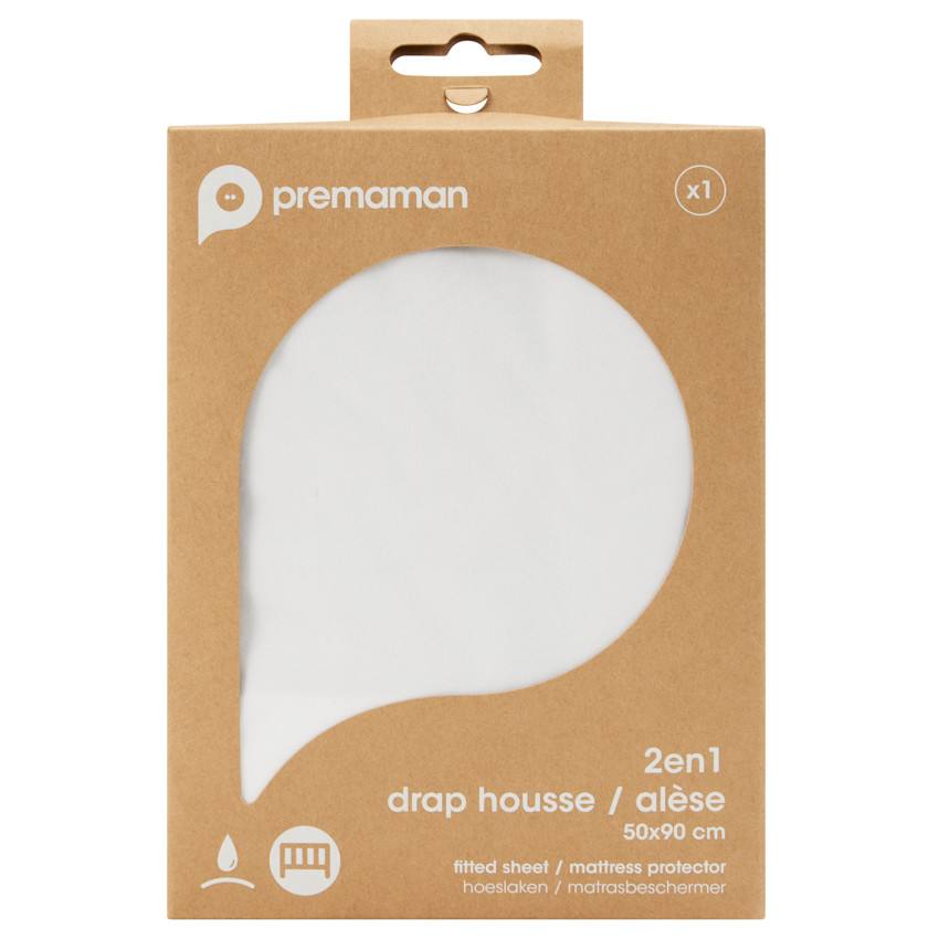 Sábana bajera 2 en 1 50 x 90 cm 