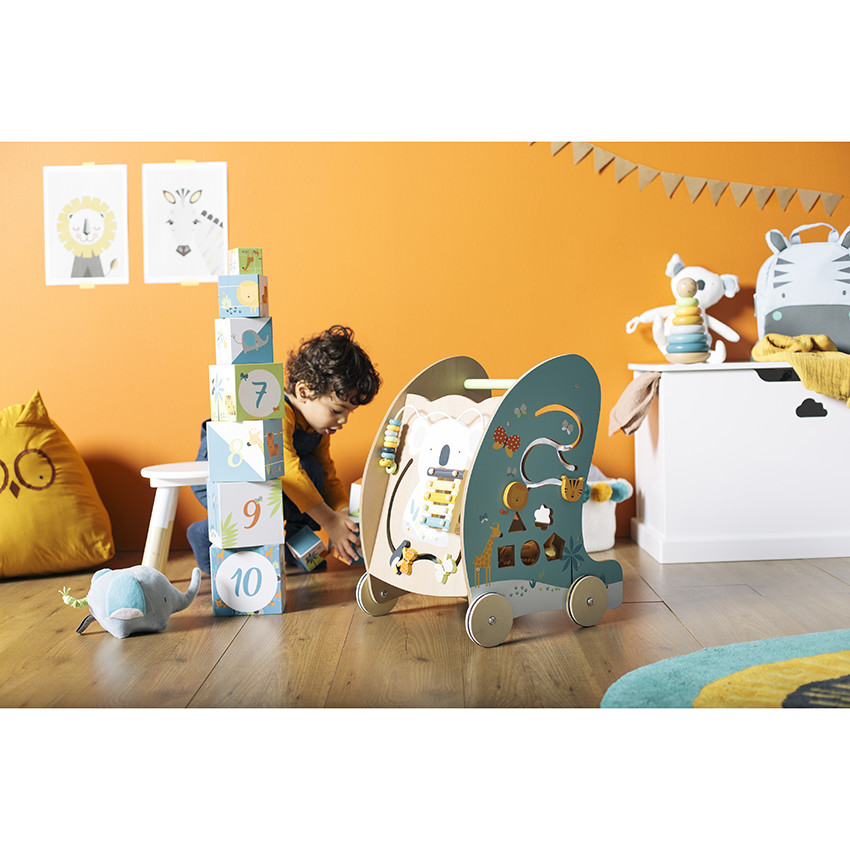 Juguete de apilamiento para bebés - Crazy Jungle 