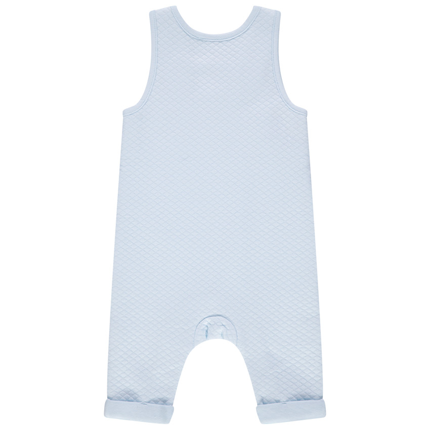 Peto largo de felpa con cruces 