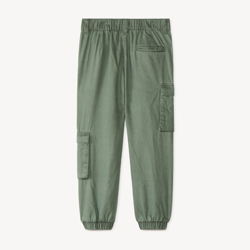 Pantalón jogger cargo niño liso 
