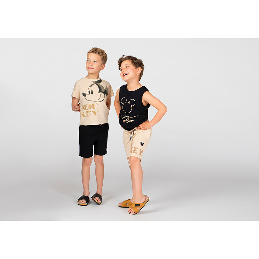 Ensemble de plage t-shirt + short Mickey Disney pour garçon 