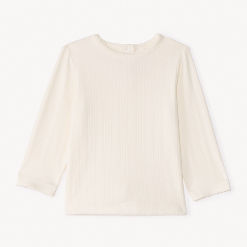 Conjunto de 2 piezas con overol estampado para niña. 