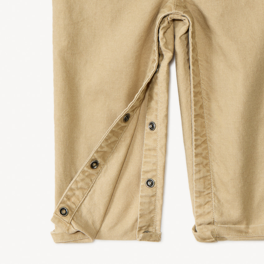 Pantalón largo de sarga lisa para bebé niño 