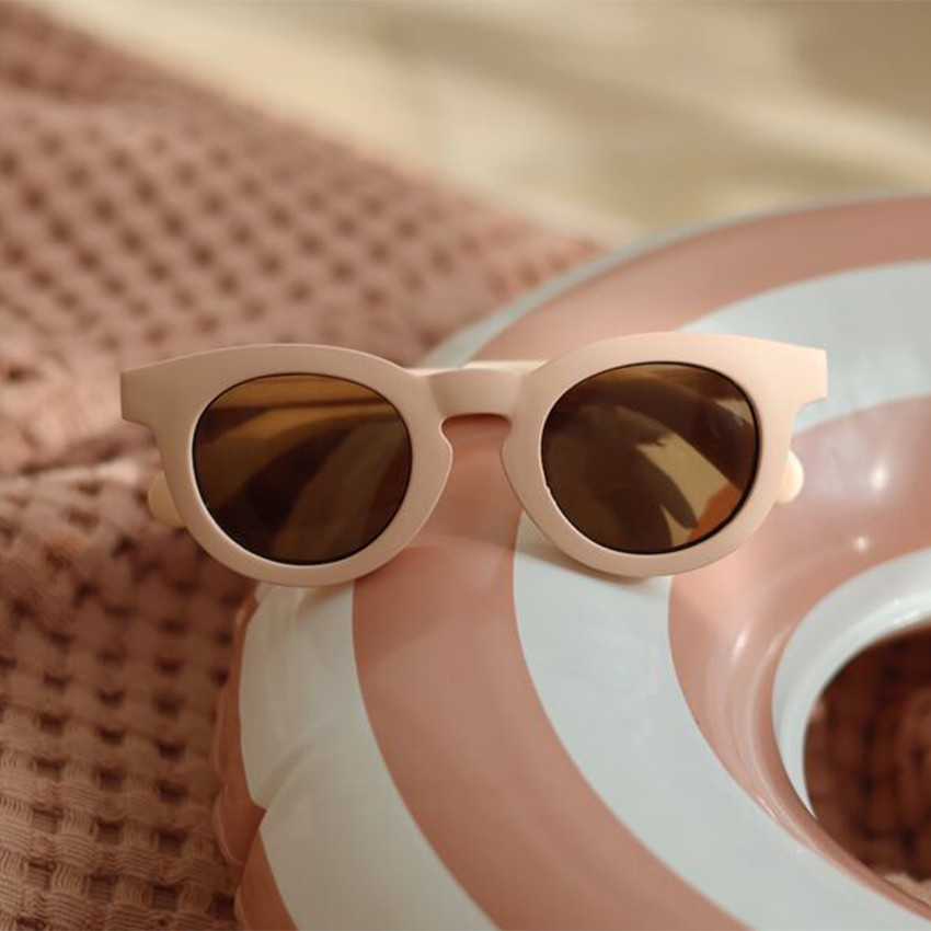 Lunettes de soleil avec cordon 9-24 mois Delight blush 
