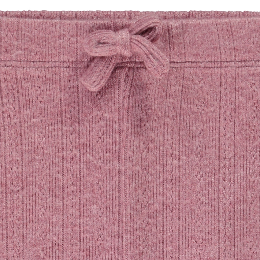 Braguitas acanaladas con nudo para bebé niña 