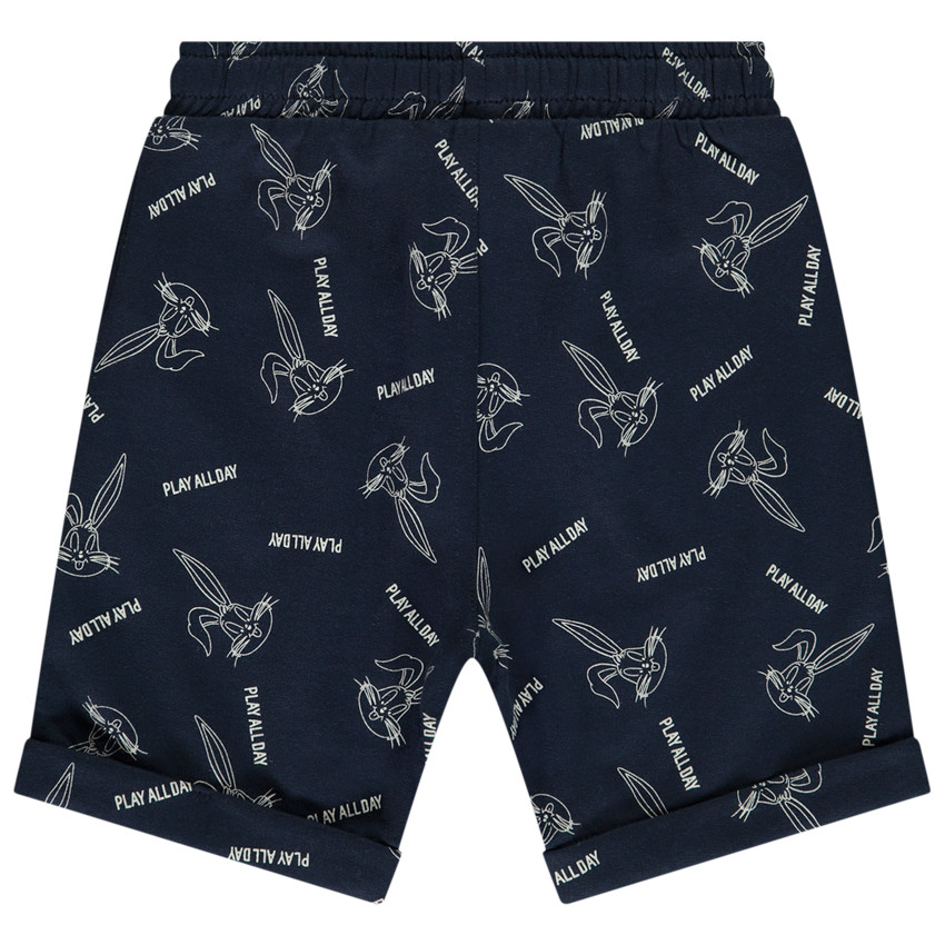 Bermuda en molleton imprimé Bugs Bunny Warner pour bébé garçon 