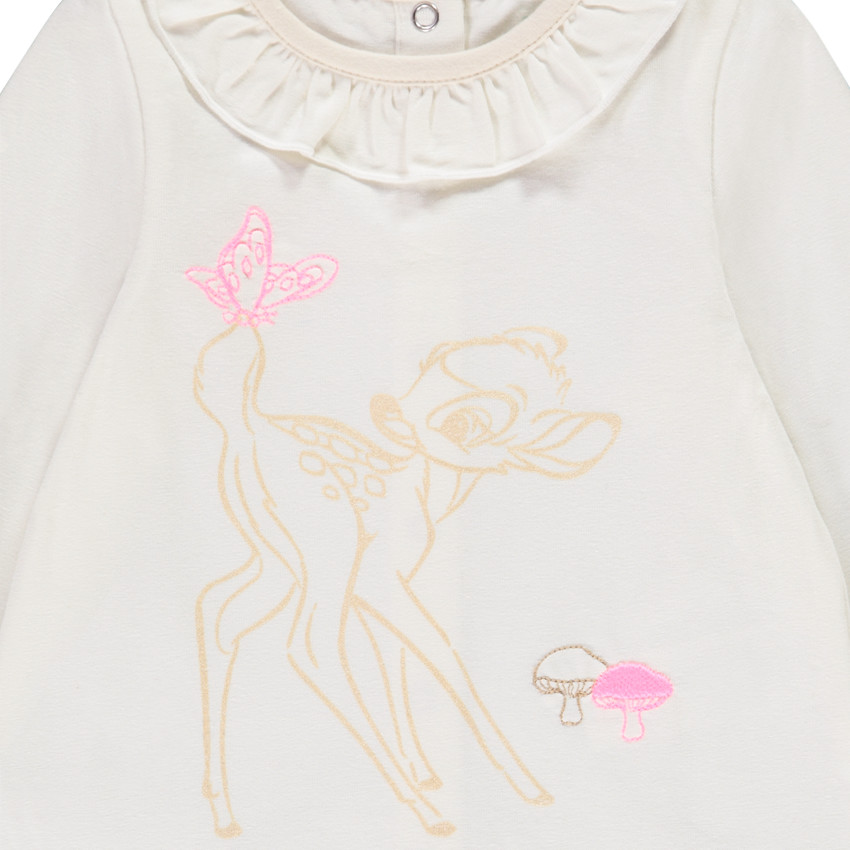 Conjunto de 3 piezas Bambi Disney para bebé niña 