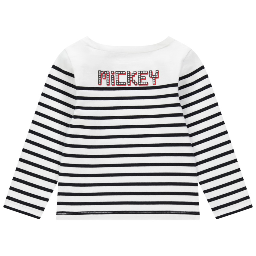 Marinière en jersey broderie Mickey Disney  Additional Marinière en jersey broderie Mickey Disney