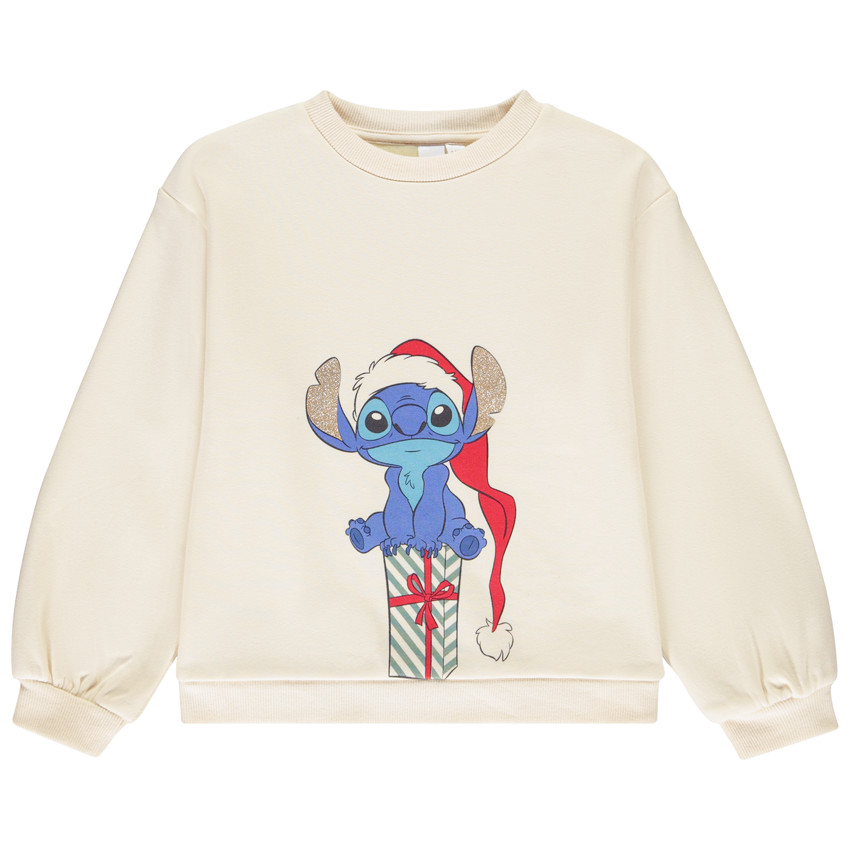 Sudadera oversize Stitch Disney para niña 