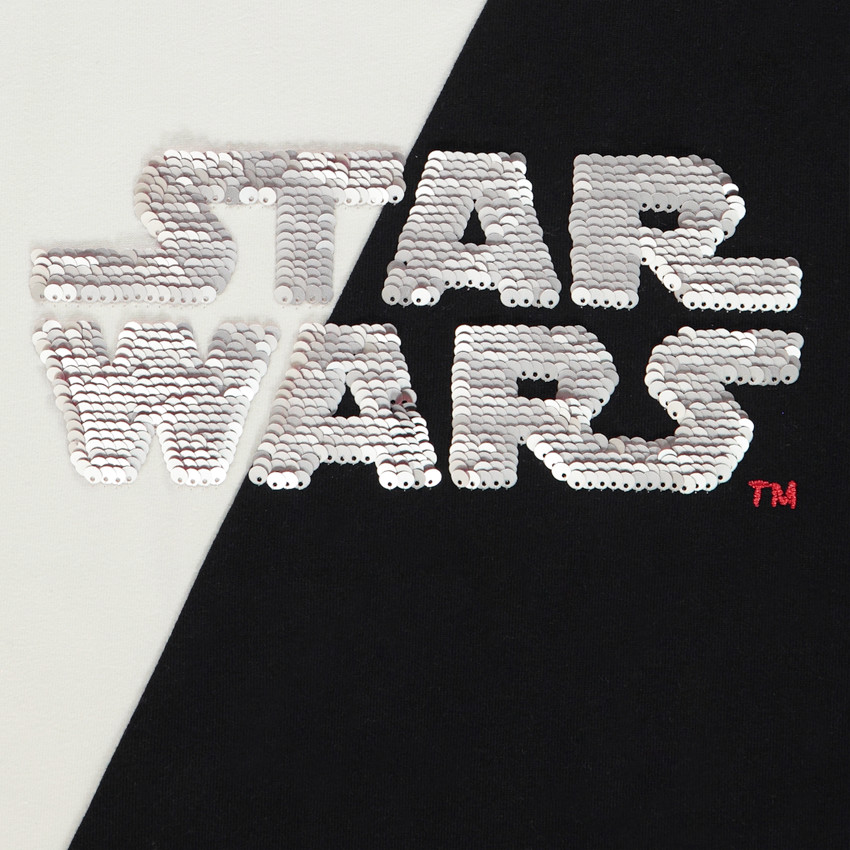 Camiseta de manga larga con lentejuelas mágicas de Star Wars para niño  Additional Camiseta de manga larga con lentejuelas mágicas de Star Wars para niño