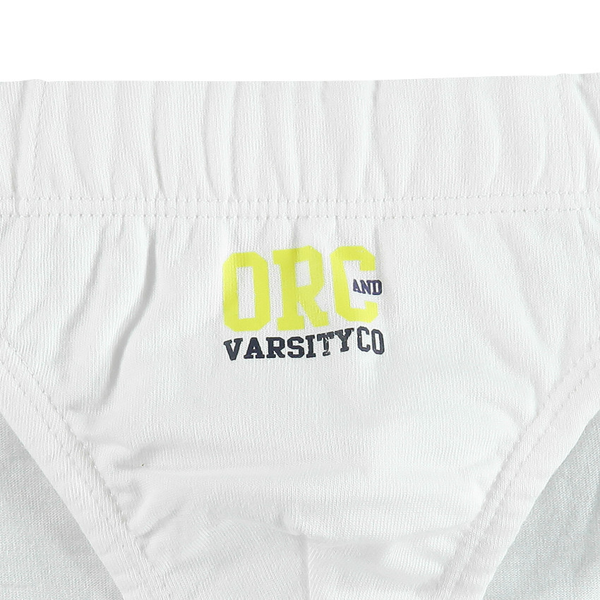 Lote de 7 slips de algodones lisos estampado fantasía 