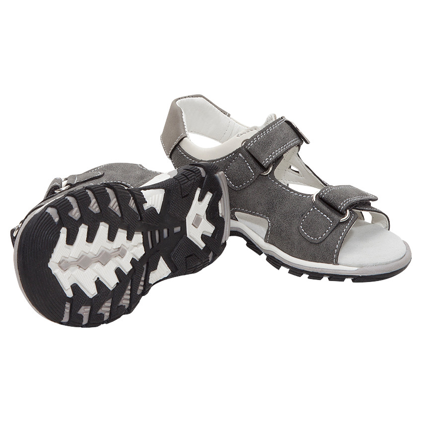 Sandalias con tiras con velcros e inscripción estampada de la 28 a la 35  