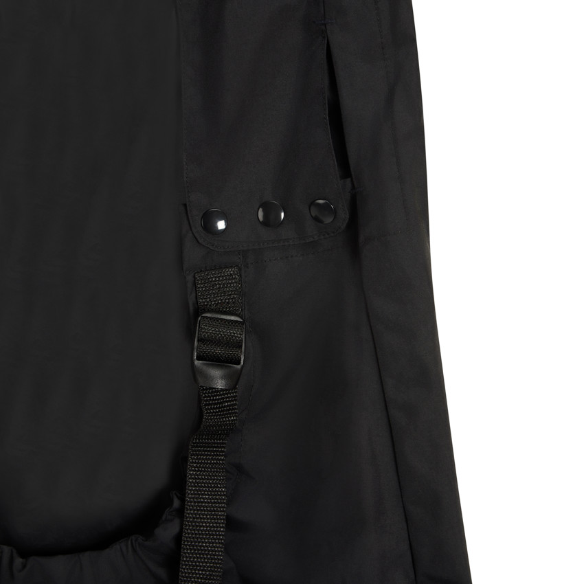 Protección de lluvia universal para portabebés negro 