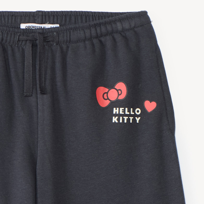 Pantalón de chándal para niña con parche de Hello Kitty 