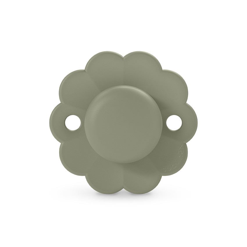 Sucette silicone réversible SX Pro 6-18M Wonder hedge green 