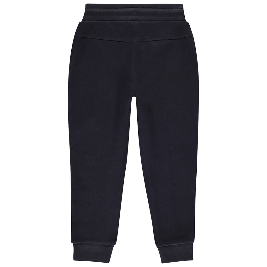 Pantalón jogging de interlock piqué liso para niño 